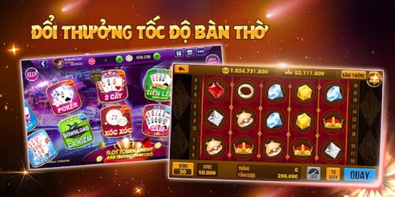 Những tựa game bài đổi thưởng trực tuyến tại nhà cái