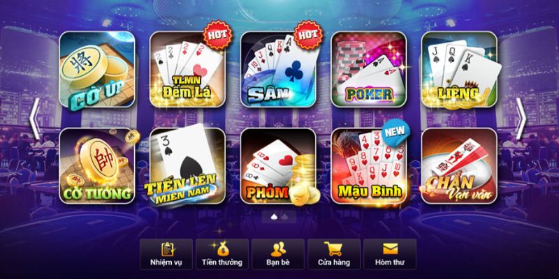 Game bài đổi thưởng được nhiều người chơi lựa chọn